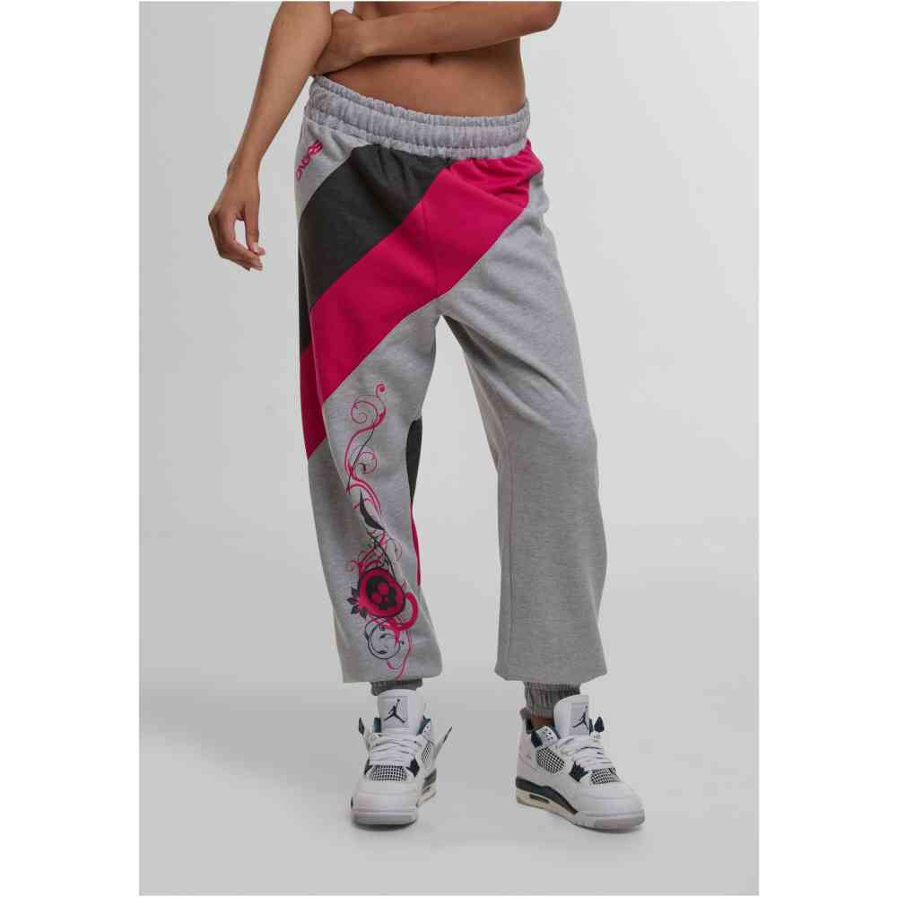 Dangerous DNGRS - Skull Ladies jogging pants - Grey